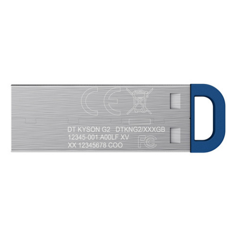 Kingston DataTraveler Kyson DTKNG2/128GB pen USB, 128 GB, USB 3.2 Gen 1, metálica