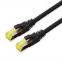 Cabo de rede Roline 21.15.0750 para exterior Cat6A S/FTP, LSOH, 0,5 m, preto