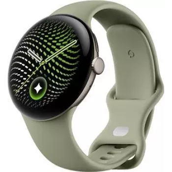 Google Pixel Watch 5 WiFi relógio inteligente, 41 mm, Satin Pyrite / Olive, GA11567-DE