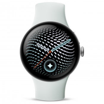 Google Pixel Watch 5 WiFi relógio inteligente, 41 mm, Polished Silver / Fog, GA10898-DE