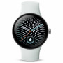 Google Pixel Watch 5 WiFi relógio inteligente, 41 mm, Polished Silver / Fog, GA10898-DE