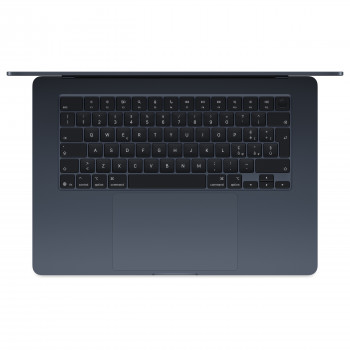 Apple MacBook Air 15 M5 portátil, 32 GB RAM, 512 GB SSD, meia-noite, teclado alemão, transformador USB-C de 70 W