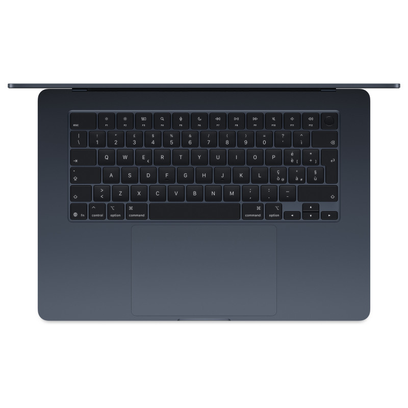 Apple MacBook Air 15 M5 portátil, 32 GB RAM, 512 GB SSD, meia-noite, teclado alemão, transformador USB-C de 70 W