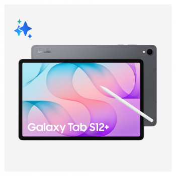 Samsung Galaxy Tab S12+ SM-X846BZAREUB tablet 5G, 12,6 polegadas, 12 GB RAM, 256 GB, cinzento