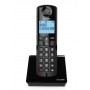 Alcatel S280 EWE telefone sem fios DECT com mãos livres, preto