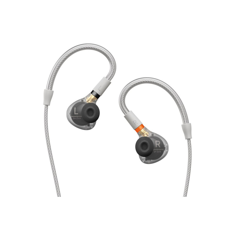 Beyerdynamic DT 30 IE Premium auriculares intra-auriculares para uso em palco, translúcidos