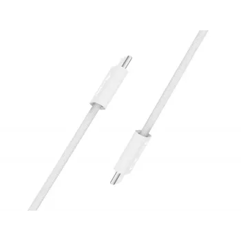 Equip 128843 cabo USB-C para USB-C 2.0, 3 A, PD 60 W, 2 m, branco