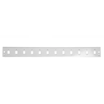 EFB Elektronik VSB-FP-SW-12SC-S painel frontal, 12x SC / E2000 Simplex / MTRJ / LC Duplex, preto