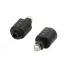 LogiLink CA1016 adaptador de áudio Toslink, Toslink macho para Mini-Toslink 3,5 mm fêmea, preto
