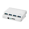 LogiLink UA0421 hub USB 3.0, 4 portas, com fonte de alimentação