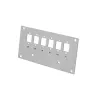 LogiLink FB5002 painel frontal de fibra ótica, 6 LC-D / 6 SC-S, para distribuidor de emendas