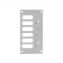 LogiLink FB5004 painel frontal de fibra ótica 6 SC-D / 6 LC-Q para distribuidor de emendas
