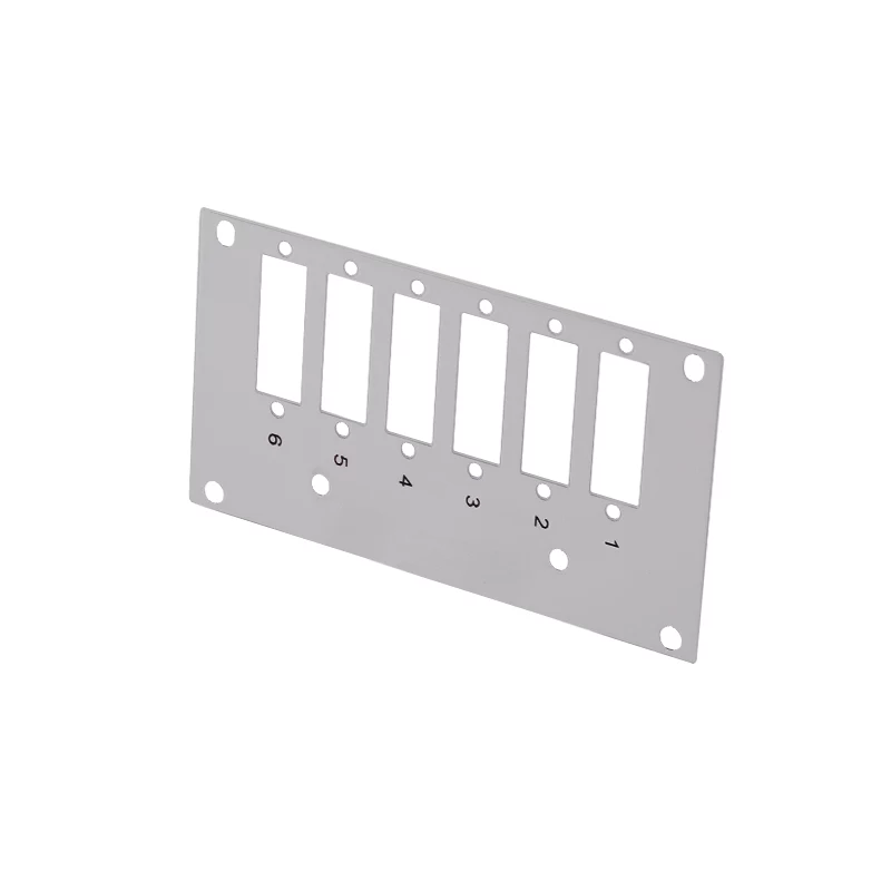 LogiLink FB5004 painel frontal de fibra ótica 6 SC-D / 6 LC-Q para distribuidor de emendas