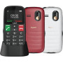 Gigaset GL30 telemóvel básico, vermelho metalizado, ecrã de 5,59 cm