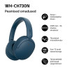 Sony WH-CH730N auscultadores Bluetooth circum-auriculares com microfone, azul
