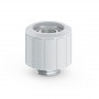 Bitspower Artemis BPM-ATCPF-CC3-SL ligação reta, rosca macho G1/4 para tubo de 16/10 mm, prateado jateado