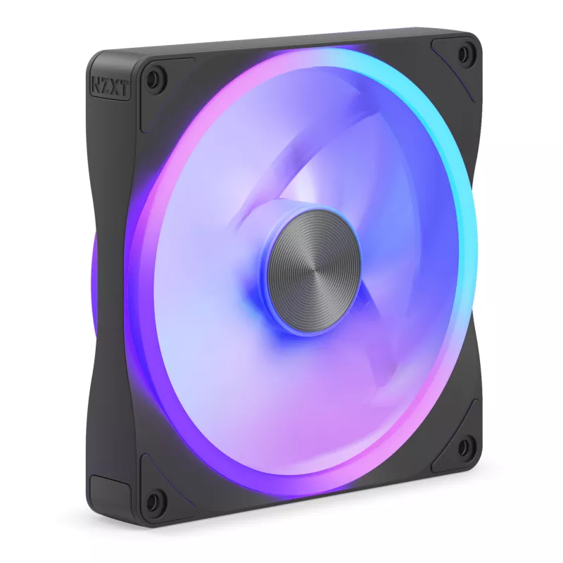 NZXT F140U Ultra RGB ventoinha de caixa, 140 mm, preta, RF-E14US-BA