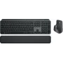 Logitech MX Keys S Combo 920-011613 conjunto de teclado e rato, sem fios RF + Bluetooth, QWERTY inglês do Reino Unido, grafite