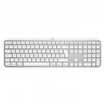 Logitech Master Series MX Keys S for Mac 920-011628 teclado, disposição suíça (CH), cinzento claro