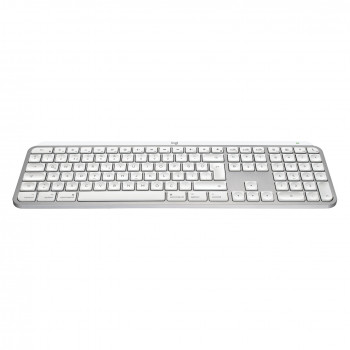 Logitech Master Series MX Keys S for Mac 920-011628 teclado, disposição suíça (CH), cinzento claro