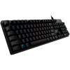 Logitech G512 920-009350 teclado mecânico para jogos com retroiluminação, interruptores GX