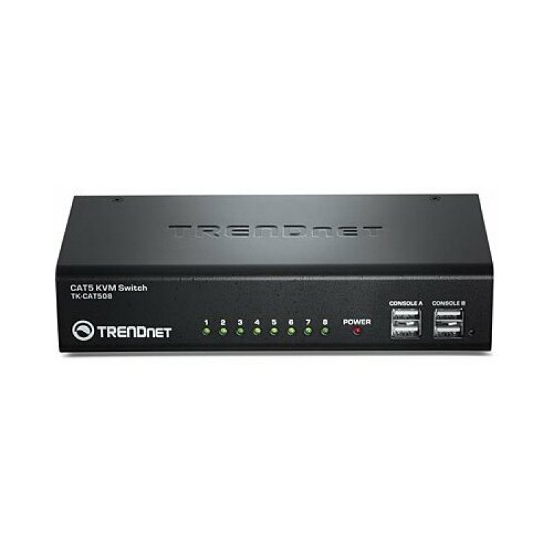 TRENDnet TK-CAT508 comutador KVM, 8 portas KVM