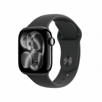 Apple Watch Series 11 relógio inteligente 5G, caixa de alumínio de 42 mm, S/M, preto, MF834QL/A