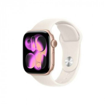 Apple Watch Series 11 relógio inteligente 5G, caixa de alumínio de 42 mm, S/M, dourado, MF8E4QL/A