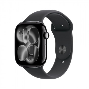 Apple Watch Series 11 relógio inteligente 5G, caixa de alumínio de 46 mm, M/L, preto, MFC44QL/A
