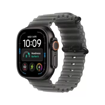 Apple Watch Ultra 4 smartwatch, GPS + Cellular, 49 mm, preto, Ocean preto translúcido