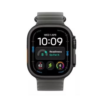 Apple Watch Ultra 4 smartwatch, GPS + Cellular, 49 mm, preto, Ocean preto translúcido
