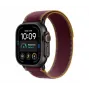 Apple Watch Ultra 4 smartwatch, GPS + Cellular, 49 mm, preto, Trail Loop bordô, M/L
