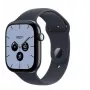 Apple Watch Series 12 relógio inteligente, GPS + Cellular, 42 mm, caixa de cerâmica em azul-noite, bracelete desportiva azul-marinho M/L