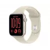 Apple Watch SE 3 relógio inteligente, GPS + Cellular, 44 mm, caixa de alumínio cor luz das estrelas, bracelete desportiva areia S/M
