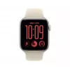 Apple Watch SE 3 relógio inteligente, GPS + Cellular, 44 mm, caixa de alumínio cor luz das estrelas, bracelete desportiva areia S/M