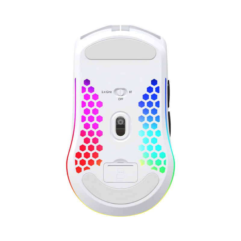 White Shark CADOR WGM-5020 rato para jogos, branco