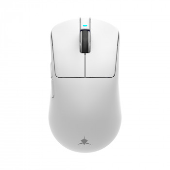 White Shark BORS-W WGM-5021 rato para jogos sem fios, 12000 DPI, preto
