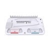 White Shark KIMURA PRO PS5 base de arrefecimento com 2 estações de carregamento, branca