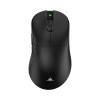 White Shark CAMILLUS WGM-9013 rato gaming, preto