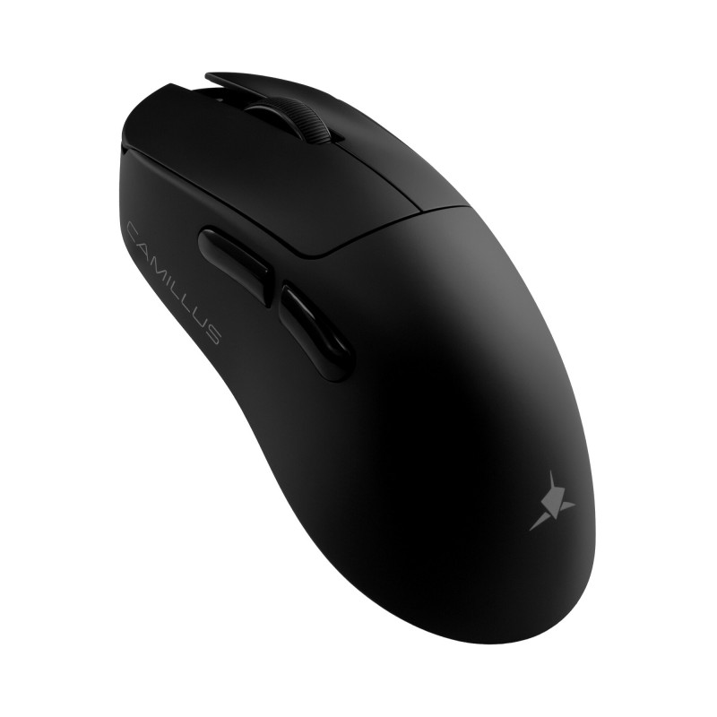 White Shark CAMILLUS WGM-9013 rato gaming, preto