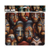 Sbox BALAM M MP-04 tapete de rato, 300x250 mm, preto com estampa