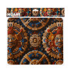 Sbox HUARI M MP-05 tapete de rato, 300x250 mm, preto com estampa