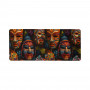 Sbox VIRACOCHA XL MP-07 tapete de rato, 700x300 mm, preto com estampa