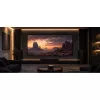 Reflecta CineHome ALR UST 82551 ecrã de projeção com moldura, 223x126 cm, 16:9