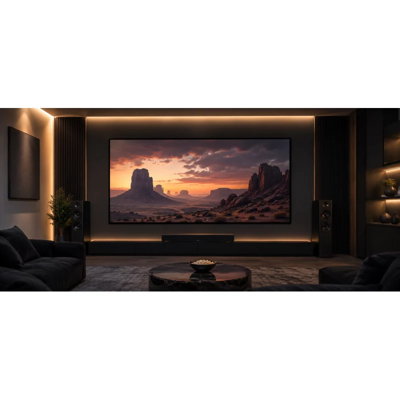 Reflecta CineHome ALR UST 82551 ecrã de projeção com moldura, 223x126 cm, 16:9