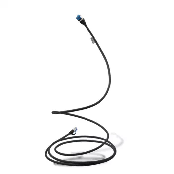 LogiLink CP5013S cabo de ligação Cat.6A SLIM S/FTP LSZH, 0,25 m, preto, SlimLine