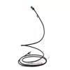 LogiLink CP5023S cabo de ligação Cat.6A SLIM S/FTP LSZH, 0,5 m, preto, SlimLine