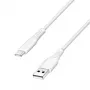 LogiLink CU0254 cabo USB 2.0 USB-C para USB-A, 480 Mbps, 15 W, branco, 2 m
