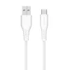 LogiLink CU0254 cabo USB 2.0 USB-C para USB-A, 480 Mbps, 15 W, branco, 2 m