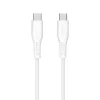LogiLink CU0263 cabo USB 2.0 USB-C para USB-C, 480 Mbps, 60 W, branco, 1,5 m